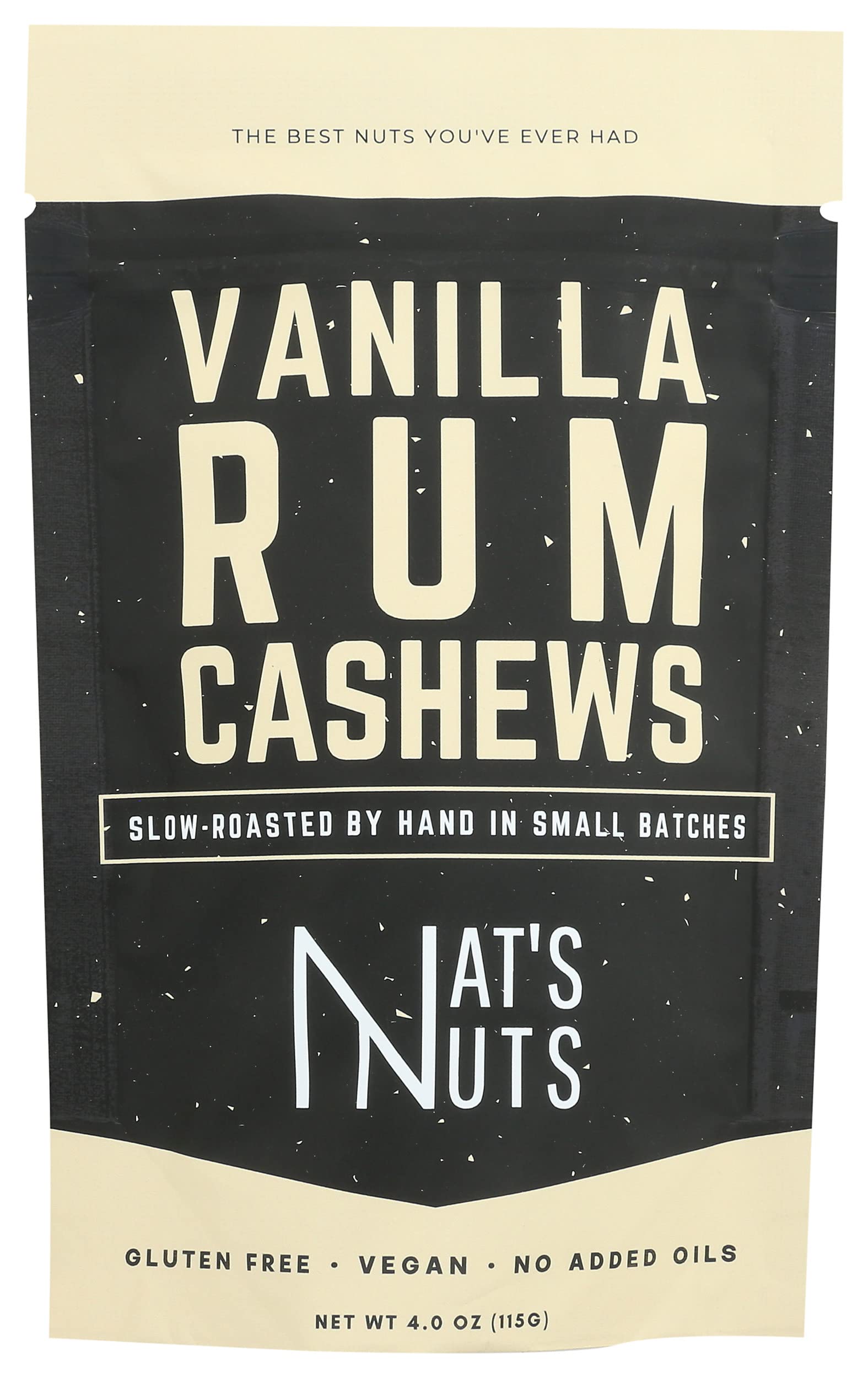 Amazon.com : Nat's Nuts, Cashews Vanilla Rum, 4 Ounce : Grocery